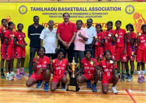 Gold Medal in Sub-Junior State Level Basketball Championship